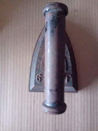 Plancha antigua hierro