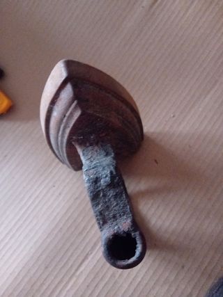 Plancha antigua hierro