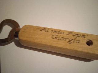 Apribottiglie per festa del papa'