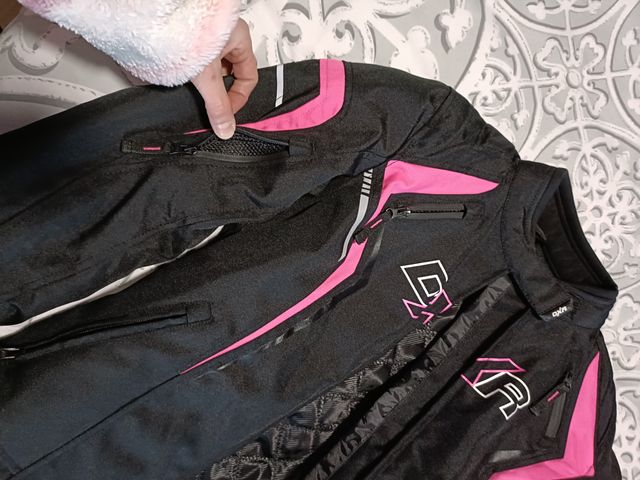 Chaqueta moto para mujer