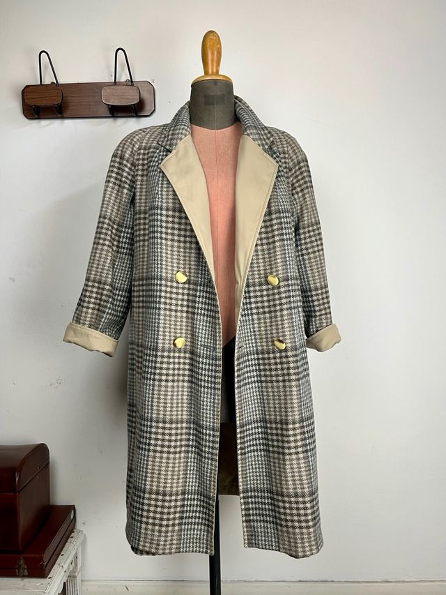 Trench reversibile vintage