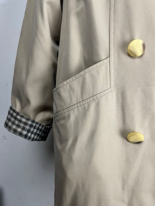 Trench reversibile vintage