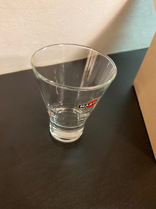 Set di 6 bicchieri vintage Martini mai usati 