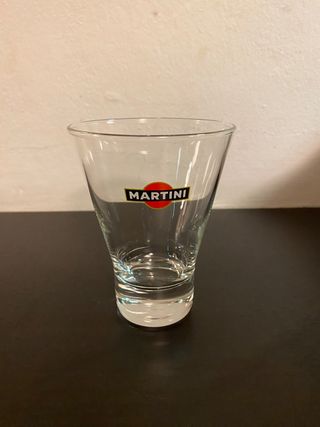 Set di 6 bicchieri vintage Martini mai usati 