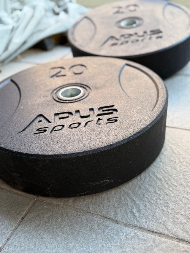 Par de Discos Bumper 20 kg 