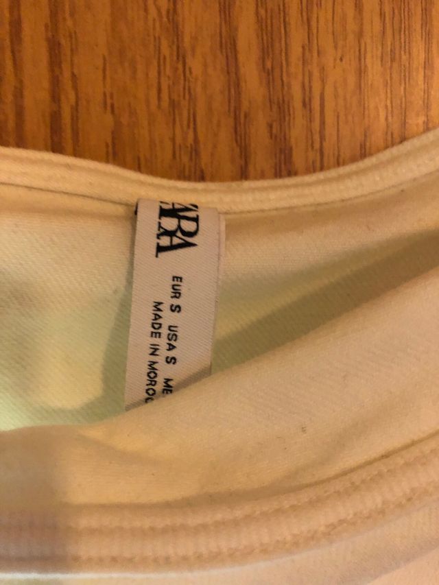 Falda tubo vaquera blanca