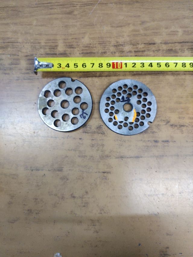 Placa máquina carne 12