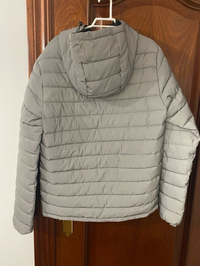 Cazadora nueva gris metalizado