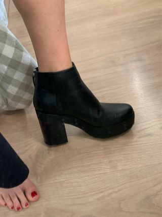 Botines de tacón