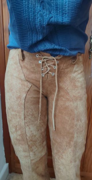 Pantalones de cuero