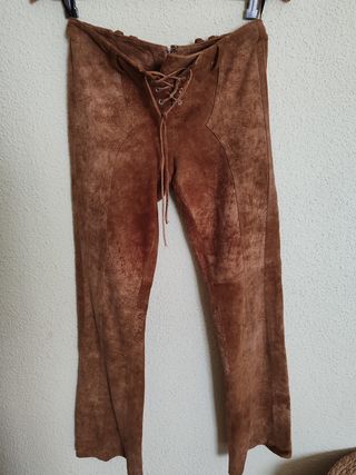 Pantalones de cuero