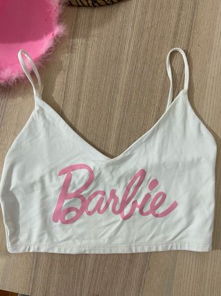 Top Barbie Bershka talla M