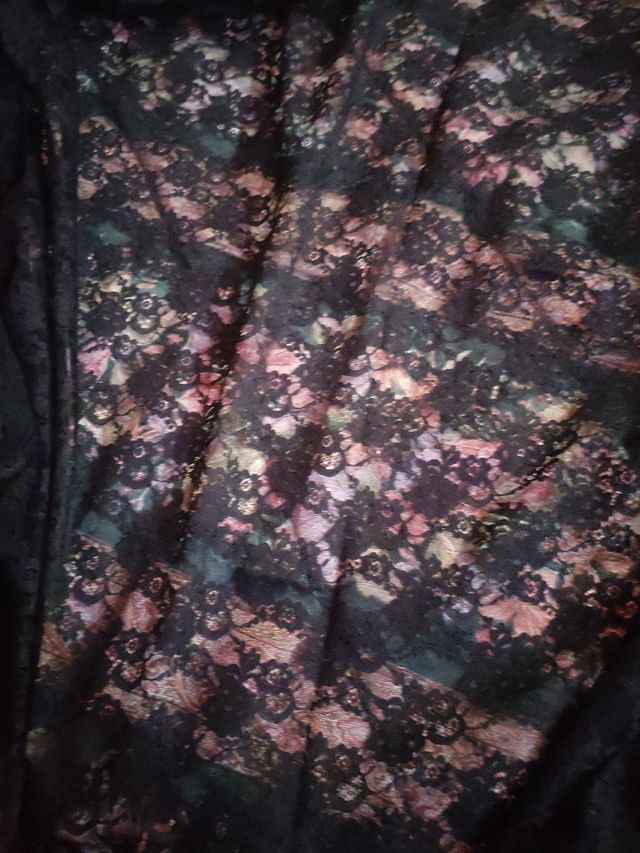 Mantilla negra fallera 