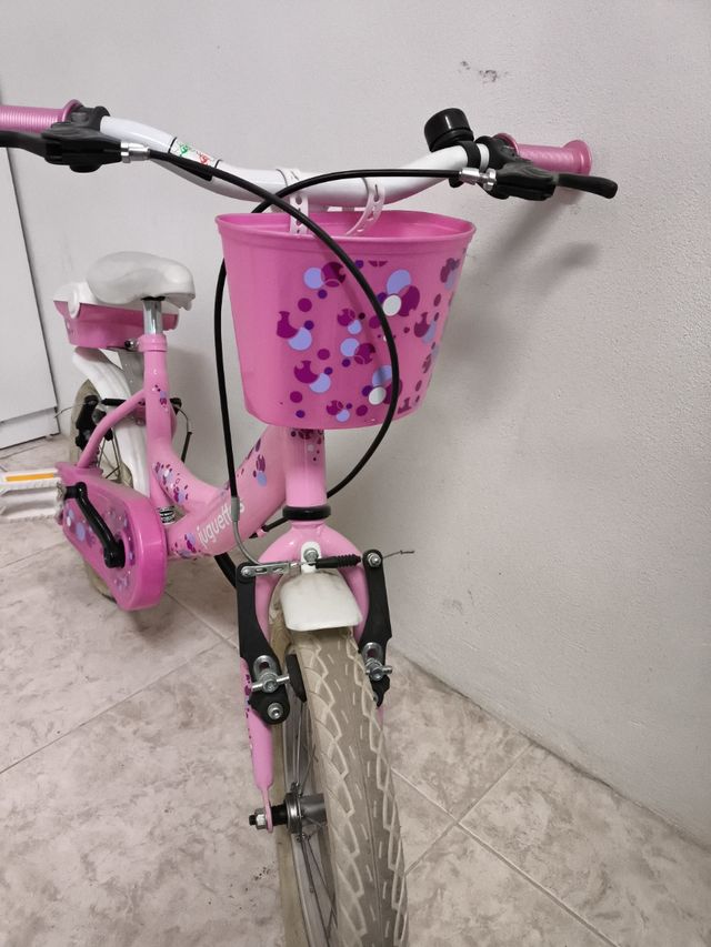Bicicleta infantil niña