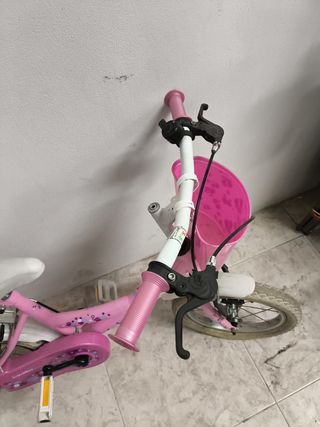 Bicicleta infantil niña