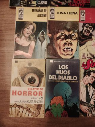 Novelas Terror, intriga,