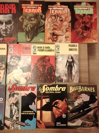 Novelas Terror, intriga,