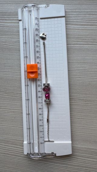 Pulsera pandora plateada con 2 charms