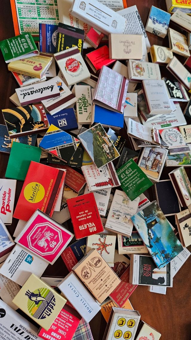 Cajas de cerillas coleccionista