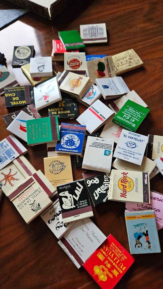 Cajas de cerillas coleccionista