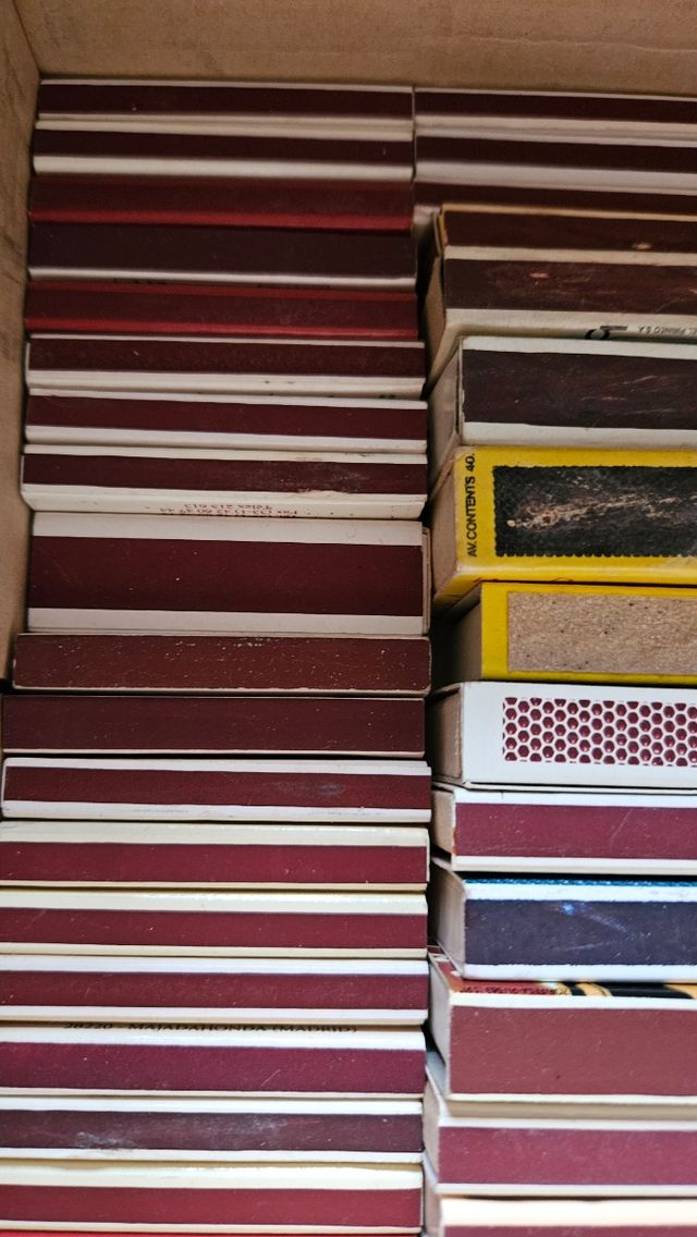 Cajas de cerillas coleccionista
