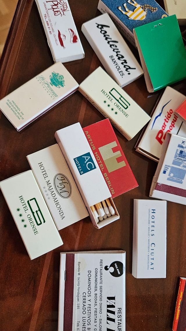 Cajas de cerillas coleccionista