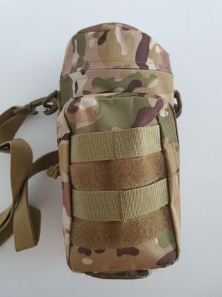 Bolso molle porta botella correa [Camuflaje] 27x11