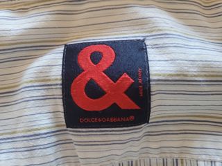 Camisa de rayas Dolce Gabbana