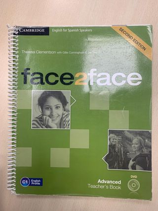 Face2Face C1 Teacher's Book + DVD Nuevo