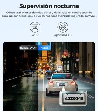 Cámara para coche, camión, con GPS, graba...