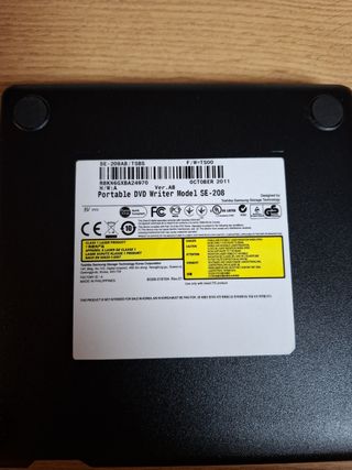 Lector grabador DVD  Samsumg SE-208
