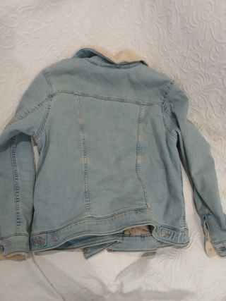 Chaqueta texana Levis de mujer.