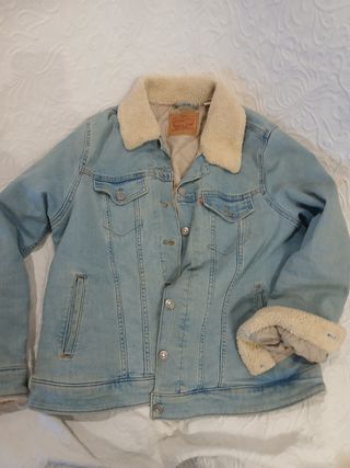Chaqueta texana Levis de mujer.