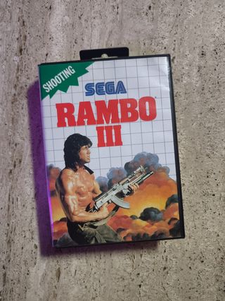 RAMBO III SEGA MASTER SYSTEM