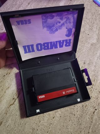 RAMBO III SEGA MASTER SYSTEM