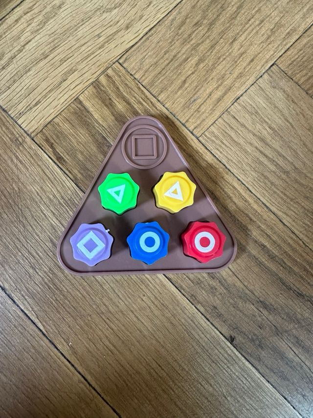 Dados de juego calamar