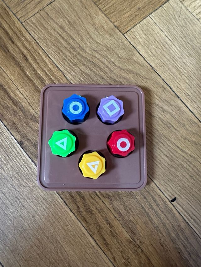 Dados de juego calamar