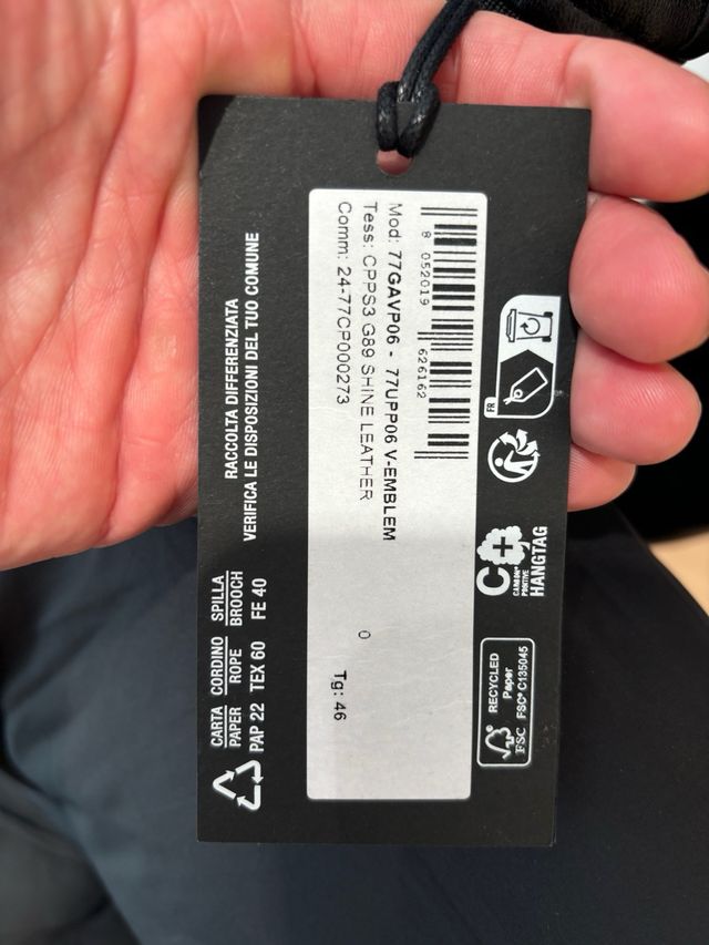 Caqueta bomber cuero VERSACE JEANS COUTURE