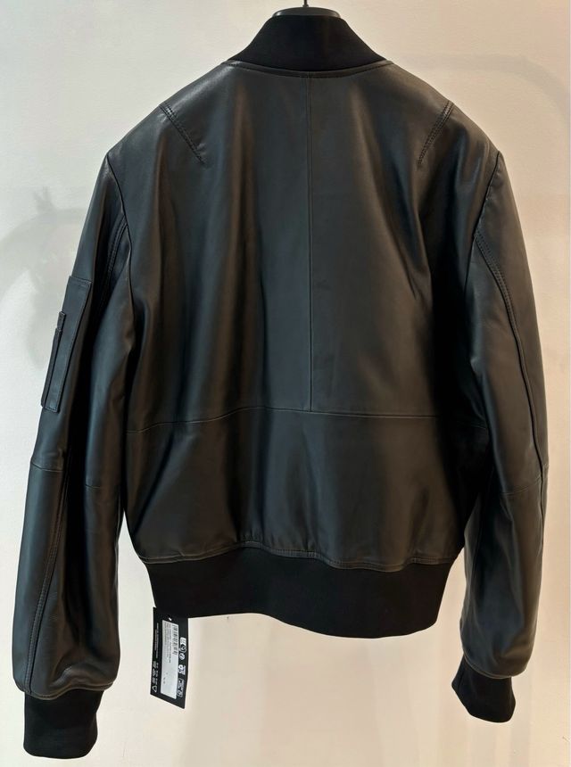 Caqueta bomber cuero VERSACE JEANS COUTURE