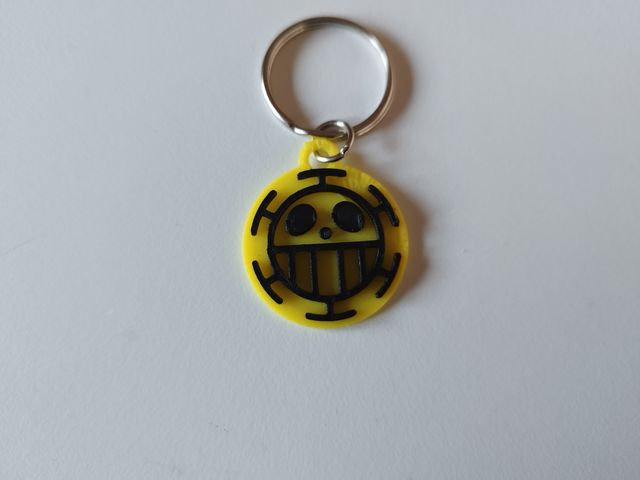 Conjunto de Porta-Chaves One Piece – Luffy, Law e 