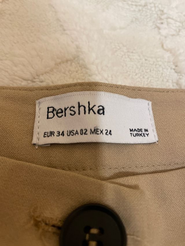 Pantaloni da abito beige