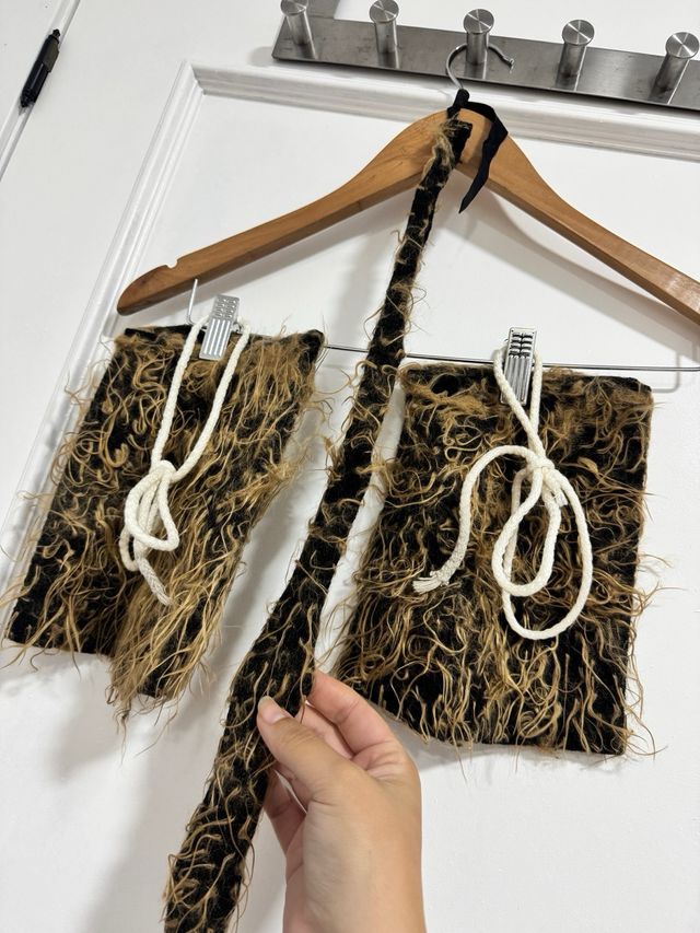 Disfraz infantil guerrera guerrero con accesorios