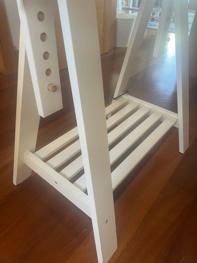 Caballetes MITTBACK de IKEA - Blancos y Regulables