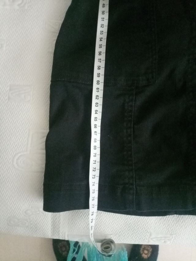 Abito in denim nero con spalline