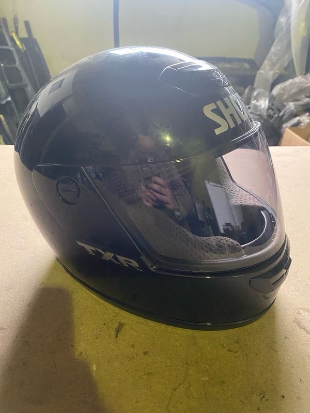 Capacete SHOEI TXR Preto Antigo/Vintage USADO