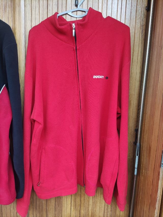 Felpa ducati con zip