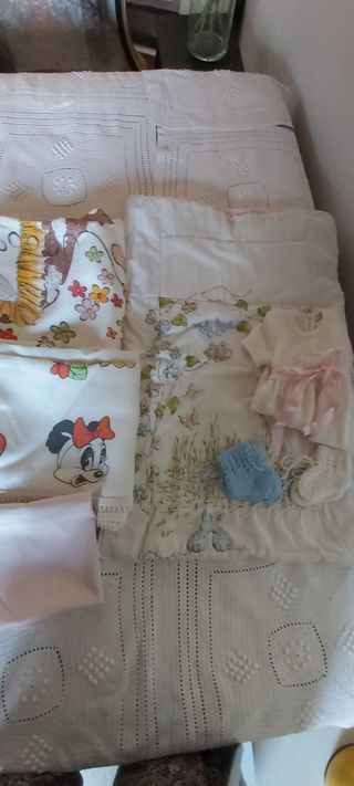 Lote de ropa decuna de bebe