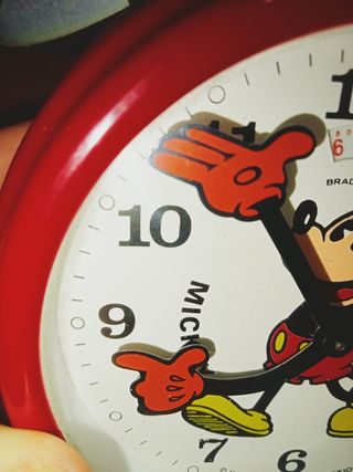 Sveglia Disney Mickey Mouse anni 80 rara