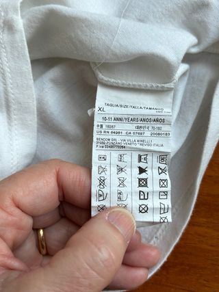 Maglia cotone 10 11 anni Benetton