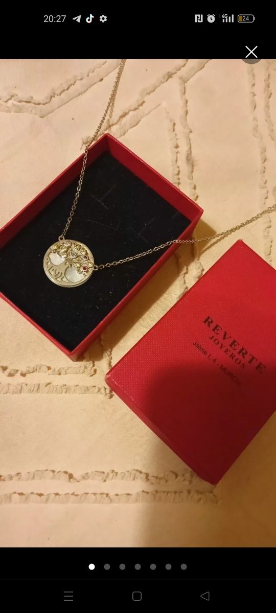 Collar gargantilla de Plata